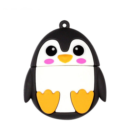 MicroDrive 128GB USB 2.0 Creative Cute Penguin U Disk - Computer & Networking by MicroDrive | Online Shopping UK | buy2fix